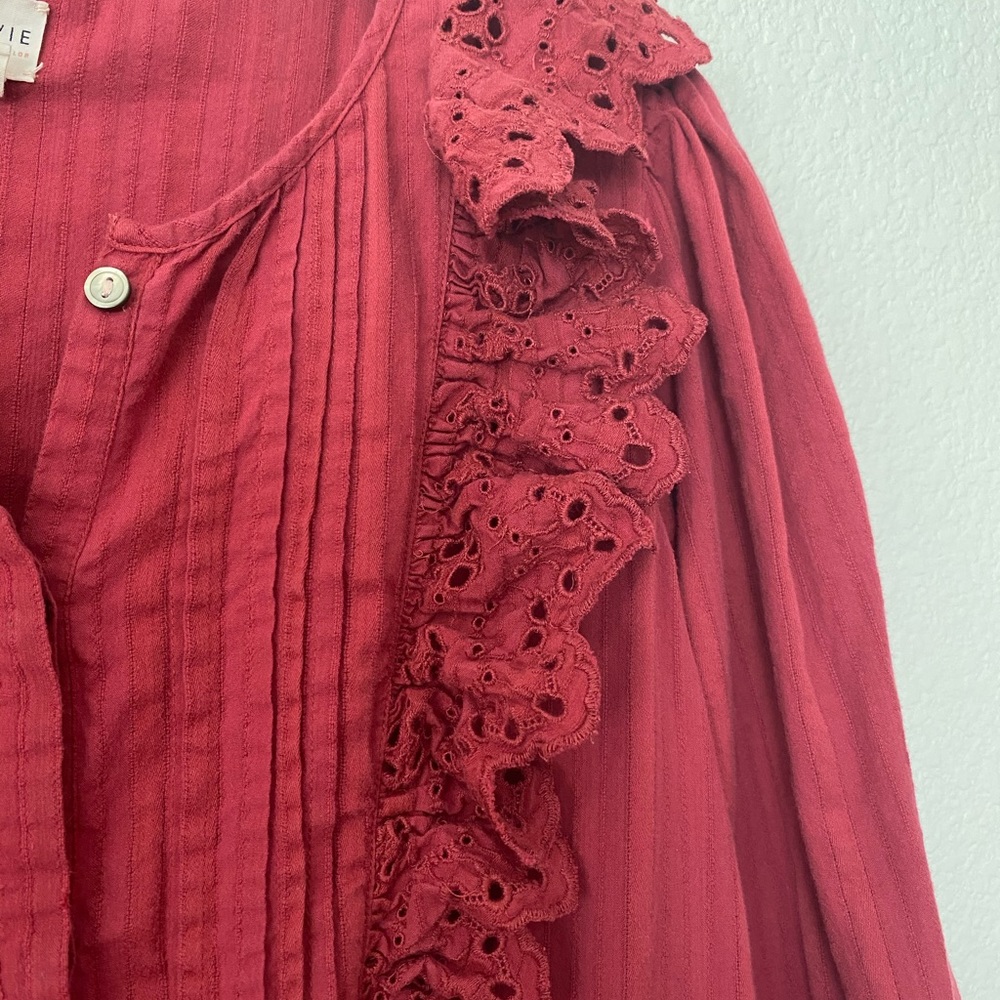 COPY - Rebecca Taylor La Vie Dobby Dress - Picture 6 of 10